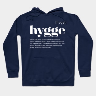 Danish Hygge definition typo Hoodie
